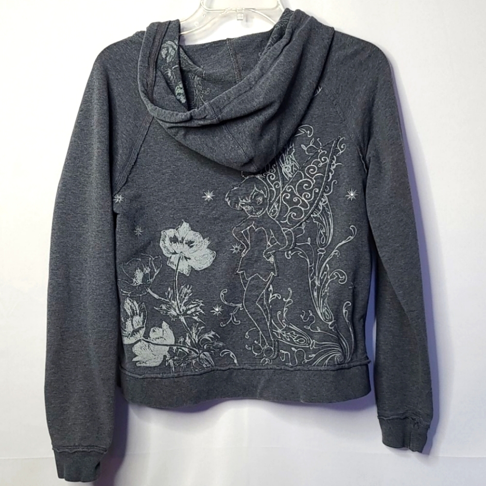 Disney Disneyland Tinkerbell zip up hoodie sz S
